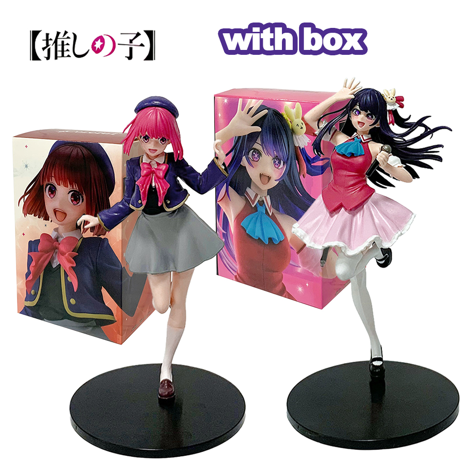Model Kit Oshi No Ko - 19cmアニメ推しの子フィギュア星野愛フィギュア星野ルビー/ルビーアリマカナPVCモデルコレクション装飾品おもちゃギフト