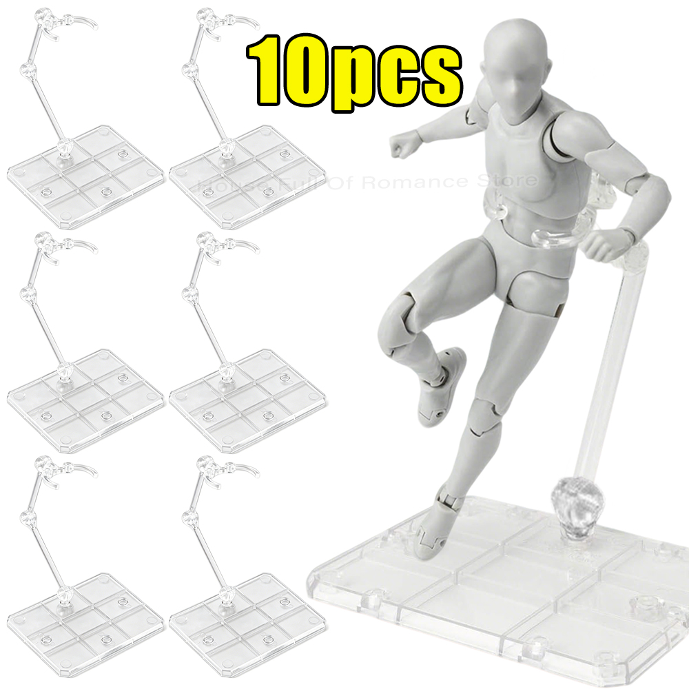 Model Kit Gunpla - 2/5/10 個組み立てアクションフィギュアディスプレイホルダーベース人形モデルサポートスタンド HG RG SD SHF