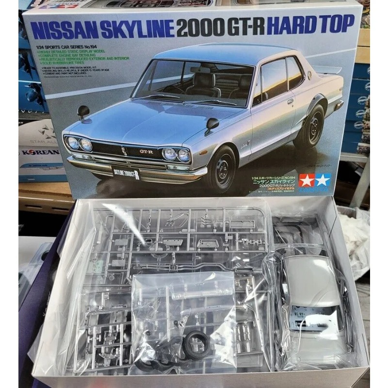 Model Kit Nissan Skyline - タミヤ 1/24 日産スカイライン 2000 GT-R ハードトップ