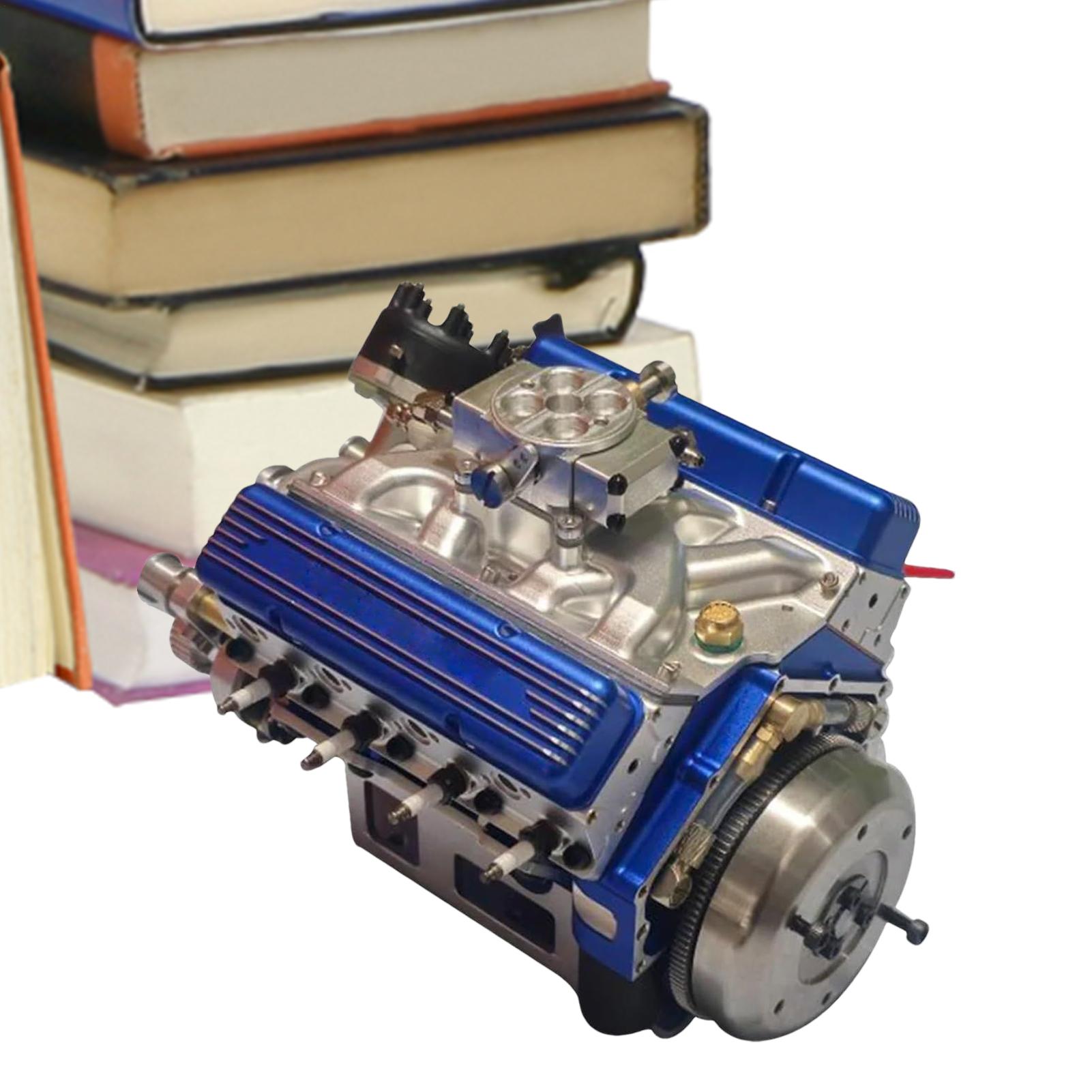 Model Kit V8 Engine - V8エンジンキット ガソリン OHV V8 スモールブロックエンジン モデルキット
