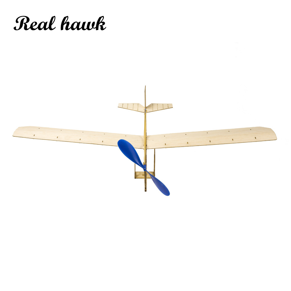 Model Kit Planes - STEMゴム動力飛行機キット、子供向けDIY木製グライダーおもちゃ、物理学学習用、1920年代ヴィンテージモデル製作プロジェクト