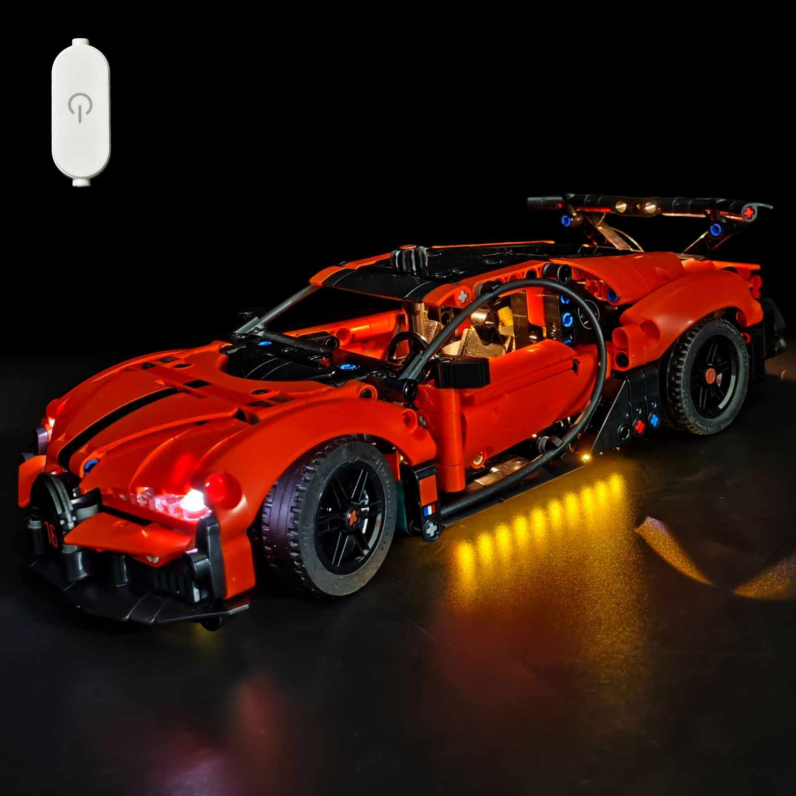 Model Kit Lego - LYBMTWF LED 照明キット レゴ 42222 スポーツカーモデルと互換性あり