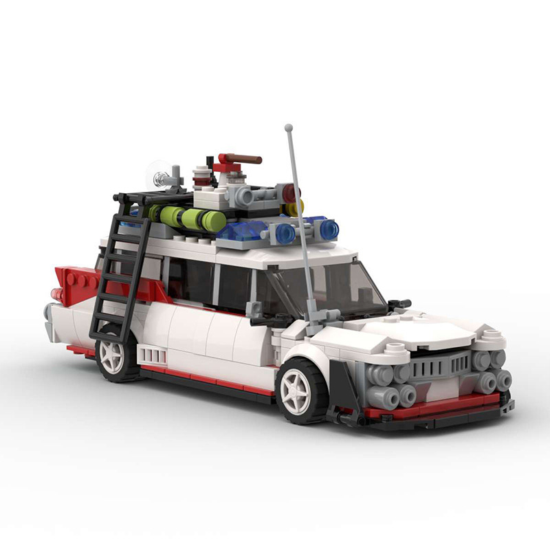 Model Kit V8 Engine - 535 ピース MOC ビルディングブロック V8 エンジンモデルキット