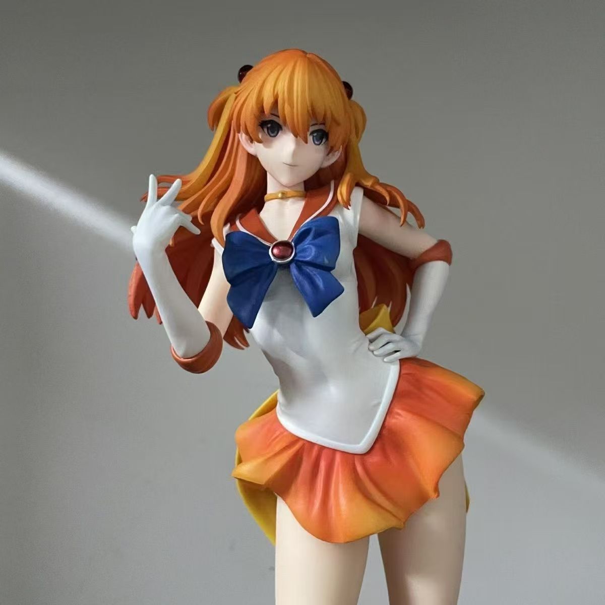 Model Kit Aoshima - 30 センチメートルアニメアスカ・ラングレー・ソリューフィギュア Pvc グッズ像デスク装飾コレクションモデル人形ギフト大人のための在庫あり