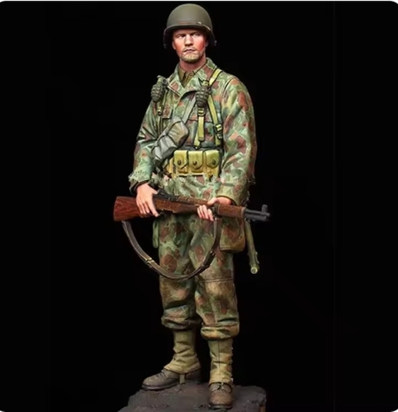 Model Kit Gunpla - 1/16 樹脂キャラクター兵士モデル装甲歩兵 Gk ホワイトモデル手作り未組み立て未塗装キット玩具モデル