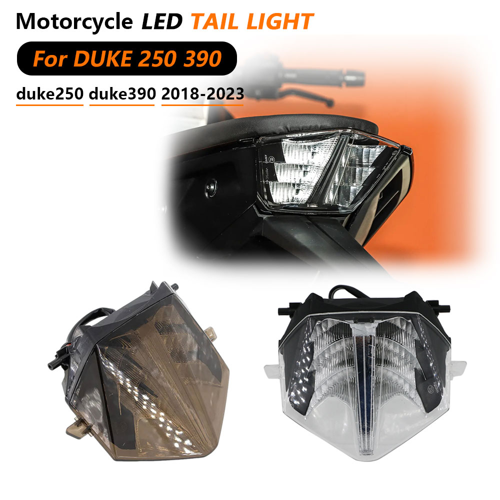 Model Kit Led - オートバイリアテールライト統合 Led テールライトアセンブリ部品デューク 250 390 Duke250