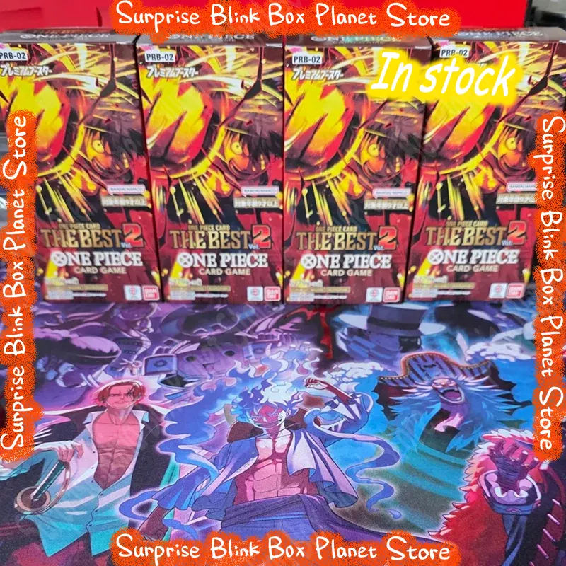 Model Kit One Piece Bandai - ワンピースカードゲーム公式商品 PRB02 プレミアムベスト Vol.2 日本語版ブースターパック 公式ナムコトレーディングカード