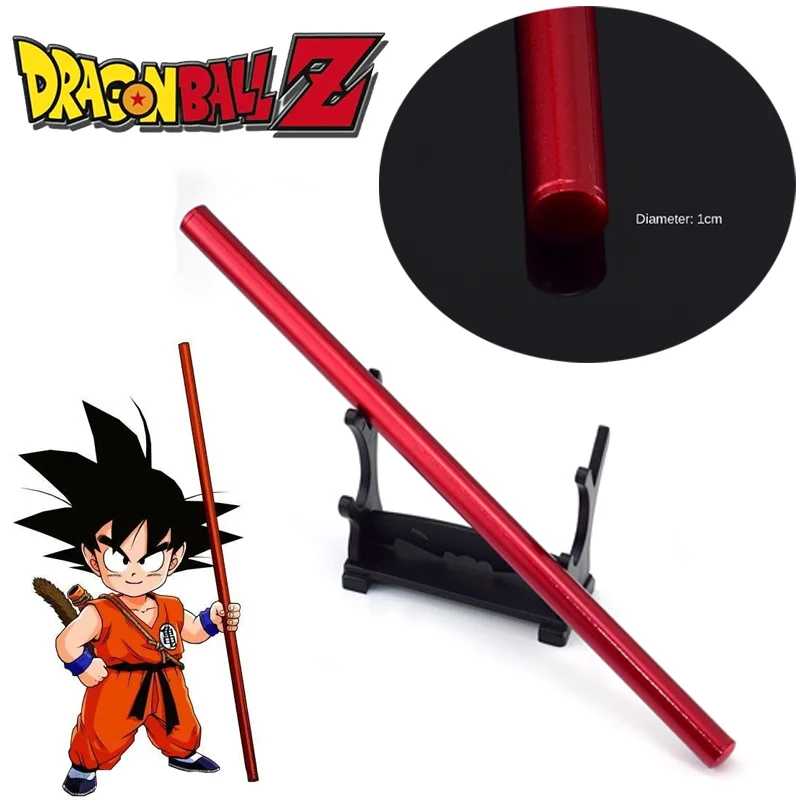 Model Kit Dragon Ball - 置物ドラゴンボール悟空,スティック,漫画の武器モデル,22cm,装飾,工芸品,子供のおもちゃ,ギフト