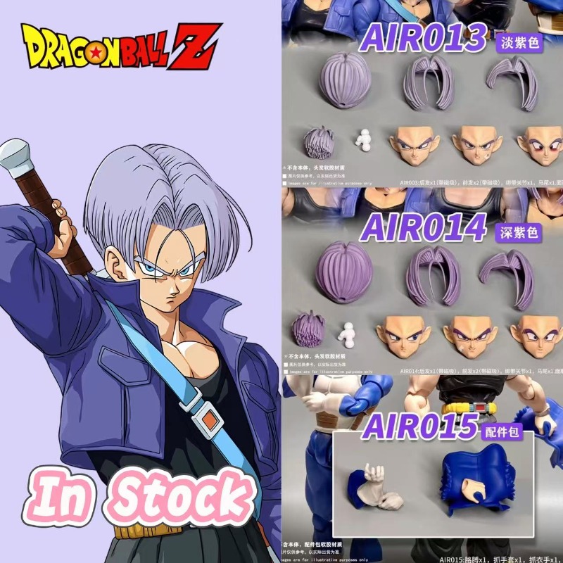 Model Kit Dragon Ball - 在庫あり！ AIR Studio Trunks レジンヘッドスカルプトキット Air013