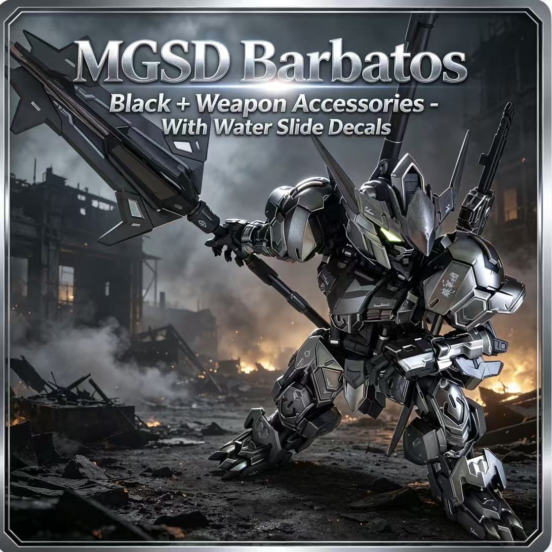 Model Kit Gundam Barbatos - G08B【在庫あり】MGSD ASW-G-08 バルバトス 鉄血ロボット組み立てモデルキット アクションフィギュア プラスチックモデルおもちゃ