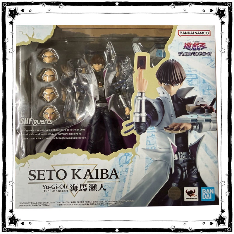 Model Kit Yugioh - バンダイ遊戯王デュエルモンスターズモデルキットアニメフィギュア SHF セト・カイバアニメアクションフィギュアコレクション完成モデルおもちゃギフト