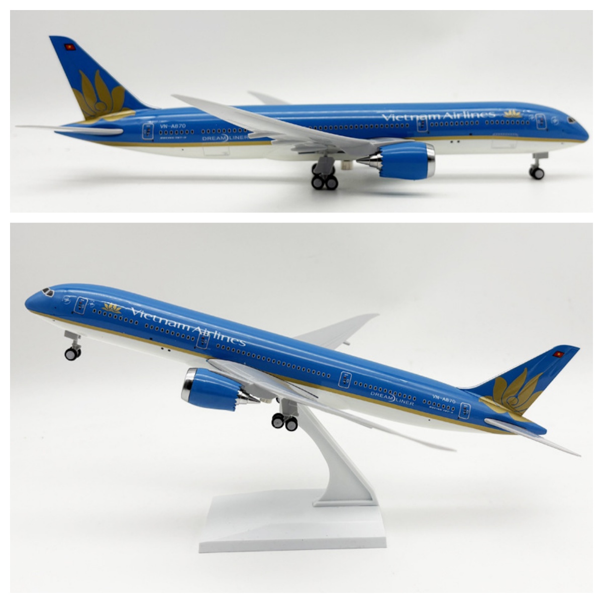 Model Kit Planes - 30 センチメートルベトナム B787 飛行機モデルキット大人向け楽しい飛行機ダイキャスト Rrsin モデルディスプレイスタンド付きアベーションギフトコレクション用