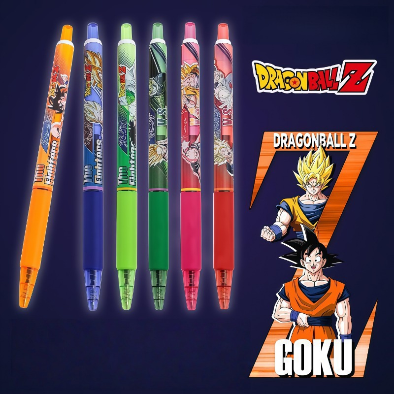 Model Kit Dragon Ball - ドラゴンボール 0.5 ミリメートル速乾性格納式ペン漫画アニメ超サイヤ人悟空フリーザベジータ、学生署名ペン文具ギフト