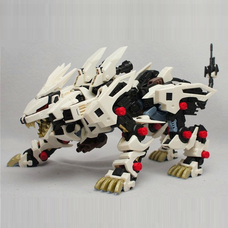 Model Kit Zero - ズーム-ロボットライオンRZ-041 ligerゼロ1:72スケールビルディングブロックキット、プラスチックアセンブリモデル、誕生日とクリスマスのギフト