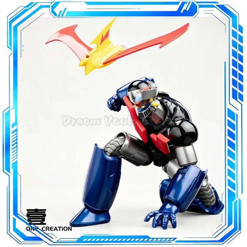Model Kit Mazinger - ワンクリエイション 新工場 イカン マジンガーZ グレートマジンガーZ メカアクションフィギュア