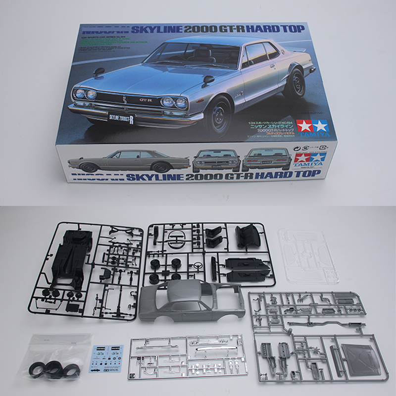 Model Kit Nissan Skyline - タミヤ プラスチックモデルキット 24194 2000GT-R 車 1/24スケール