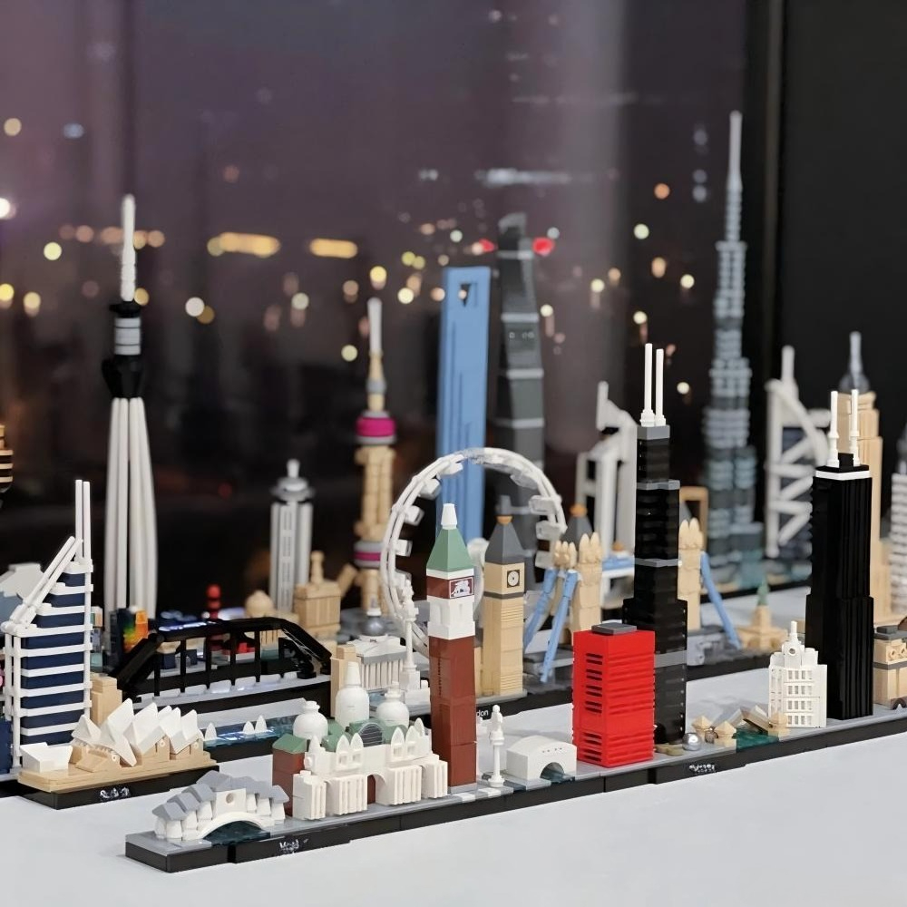 13セットの都市模型 21043 21026 ビルディングブ - Model Kit Lego のレビューと価格