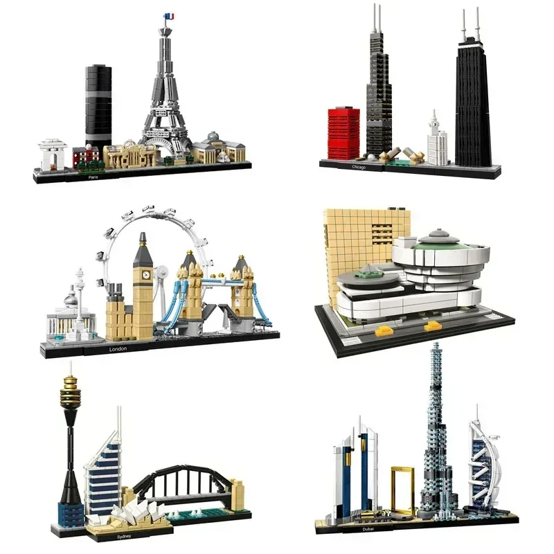 13セットの都市模型 21043 21026 ビルディングブ - Model Kit Lego のレビューと価格