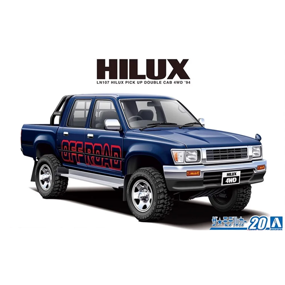 アオシマ 06217 1/24 LN107 ハイラックス ピ - Model Kit Nissan Skyline のレビューと価格