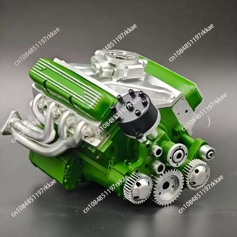 樹脂製V8エンジンモデルキットOHVガソリンエンジンレプリカ - Model Kit V8 Engine のレビューと価格