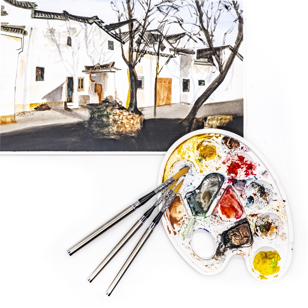 Artsecret-取り外し可能な金属ペイントブラシのセット - Model Kit Acrylic Paint のレビューと価格