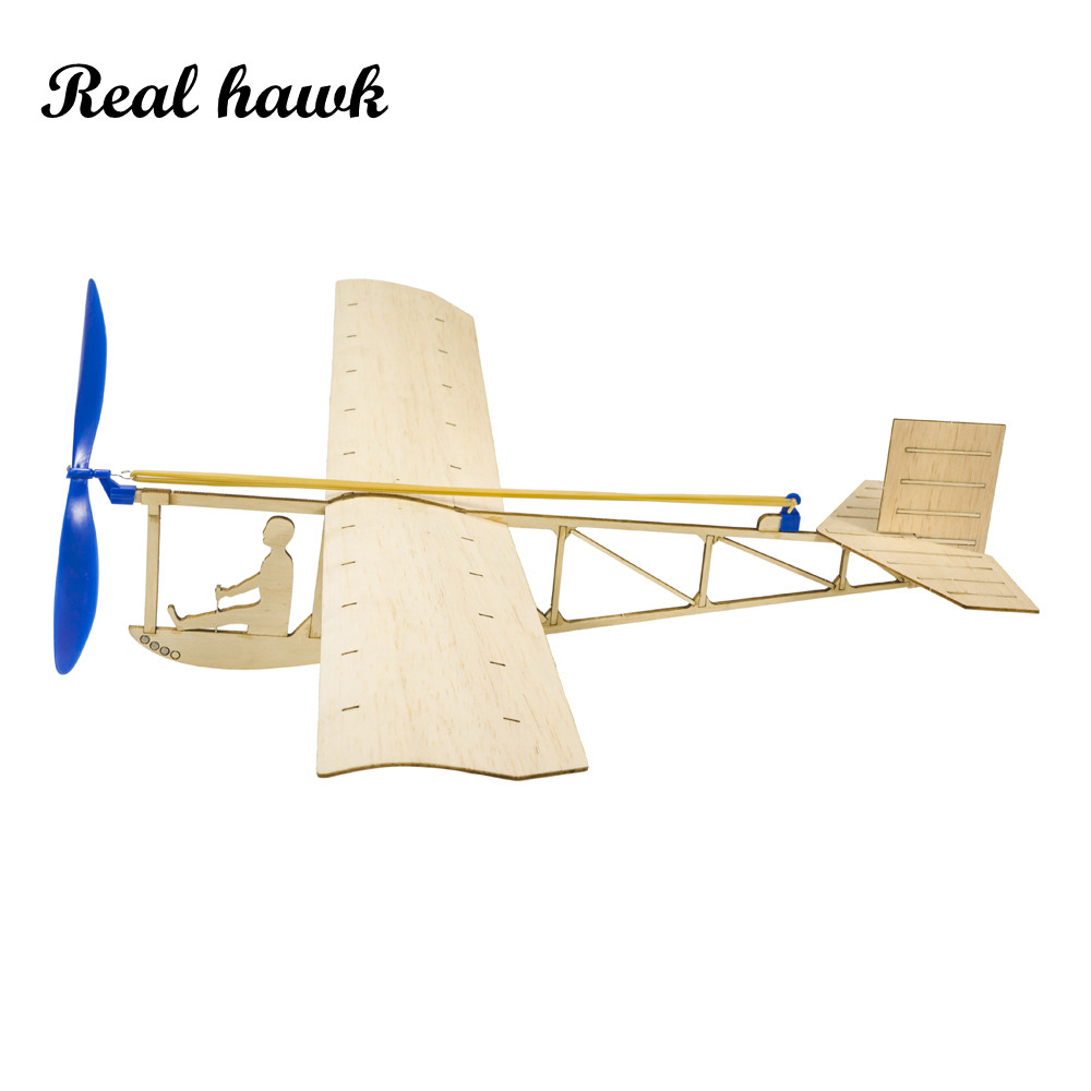 STEMゴム動力飛行機キット、子供向けDIY木製グライダーお - Model Kit Planes のレビューと価格