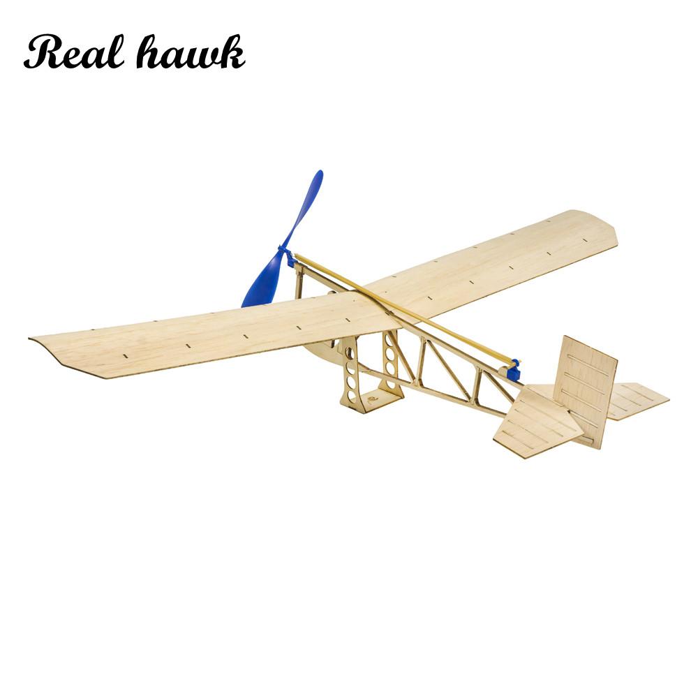 STEMゴム動力飛行機キット、子供向けDIY木製グライダーお - Model Kit Planes のレビューと価格