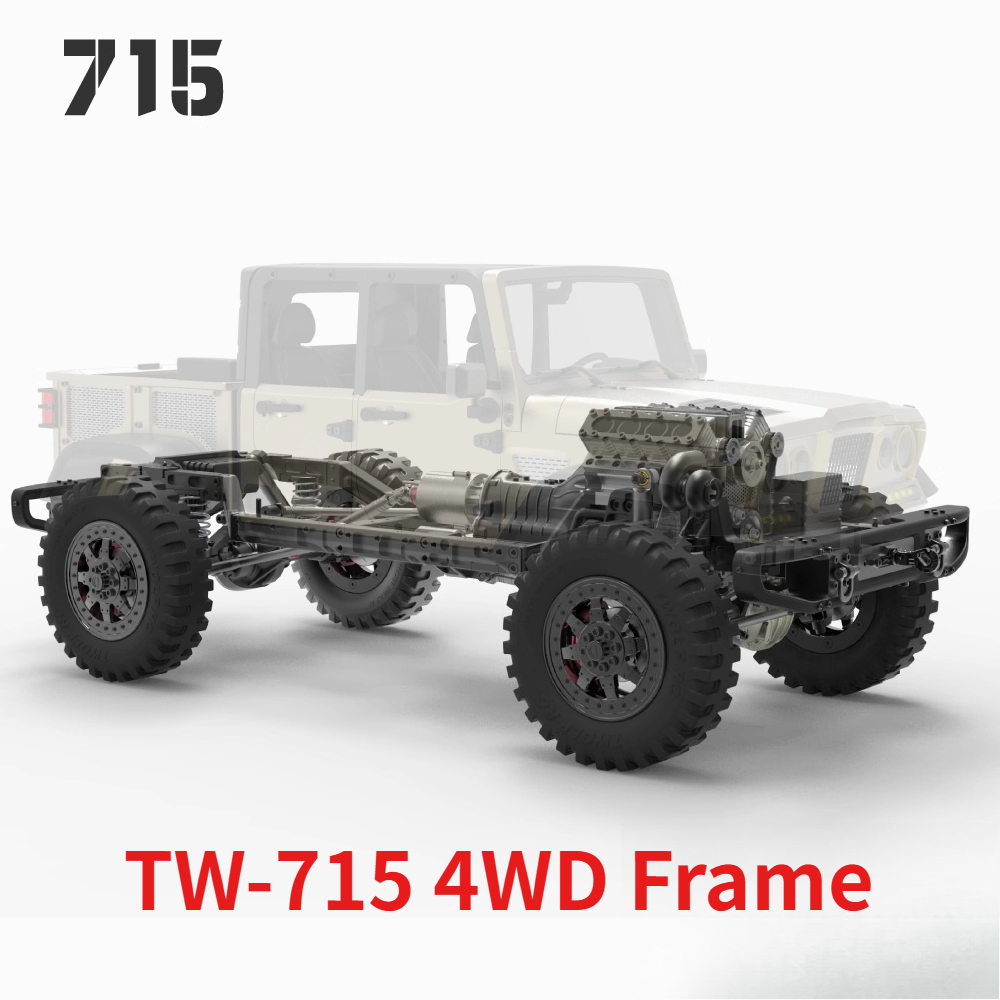 TWOLF 1/10 TW-715 4WD フレーム フルメ - Model Kit V8 Engine のレビューと価格