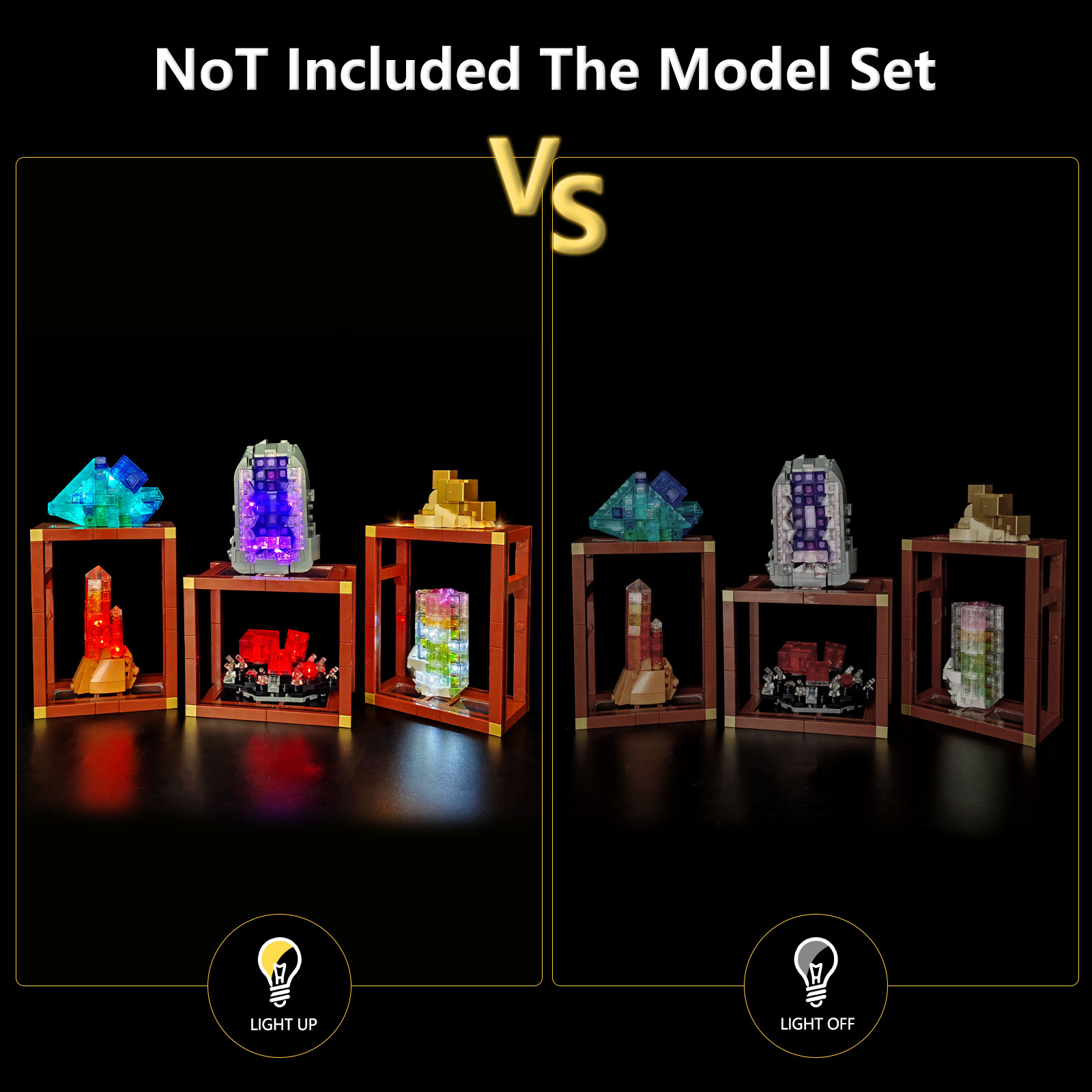 LYBMTWF LED 照明キットはレゴ 21362 ミネラ - Model Kit Lego のレビューと価格