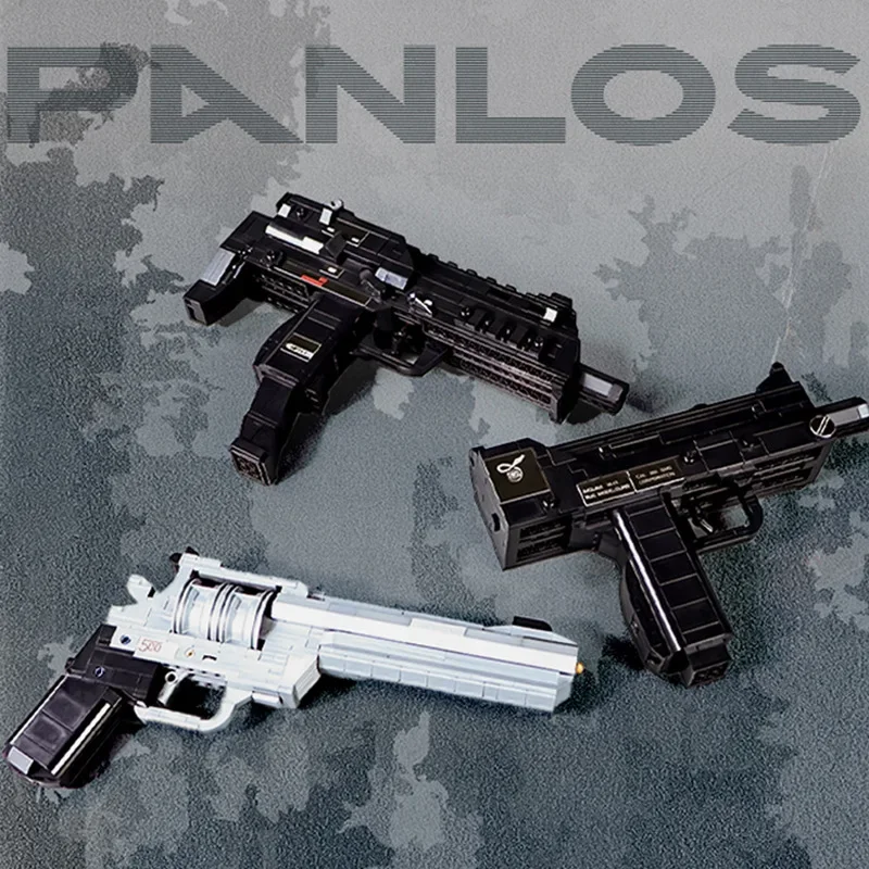 円筒形ビルディングブロックキット,武器のレンガ,デザートイー - Model Kit Revolver のレビューと価格