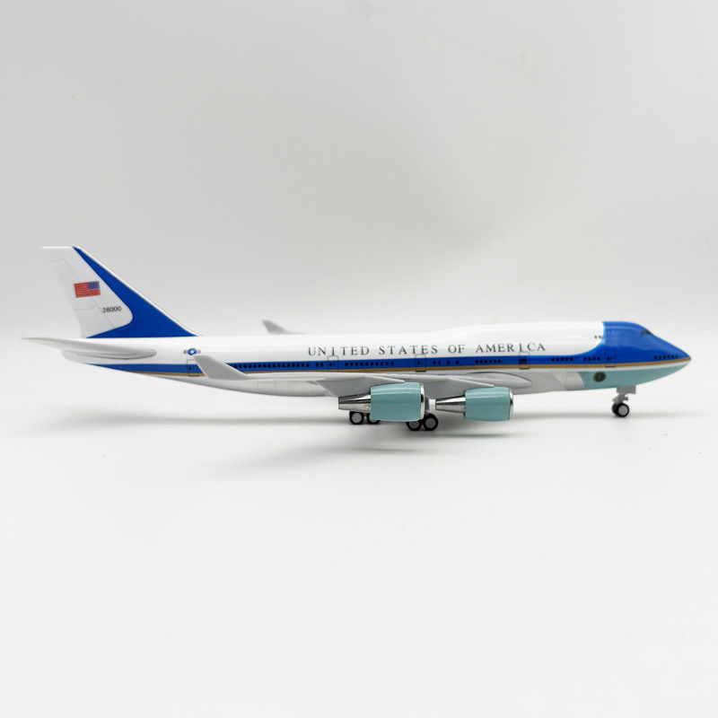 30cm B747 エアフォースワン 飛行機モデル ダイキャ - Model Kit Planes のレビューと価格