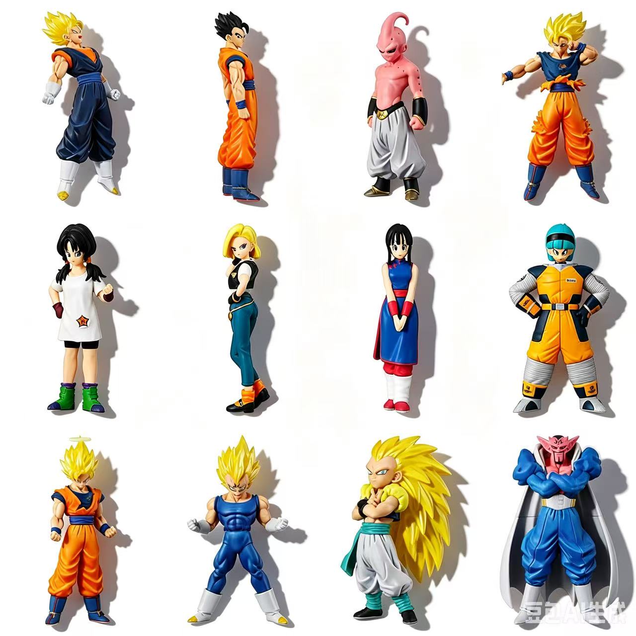 ブルマ・ビーデル・魔人ブウ・ベジータ・ゴテンクス・ダブラ・オ - Model Kit Dragon Ball のレビューと価格