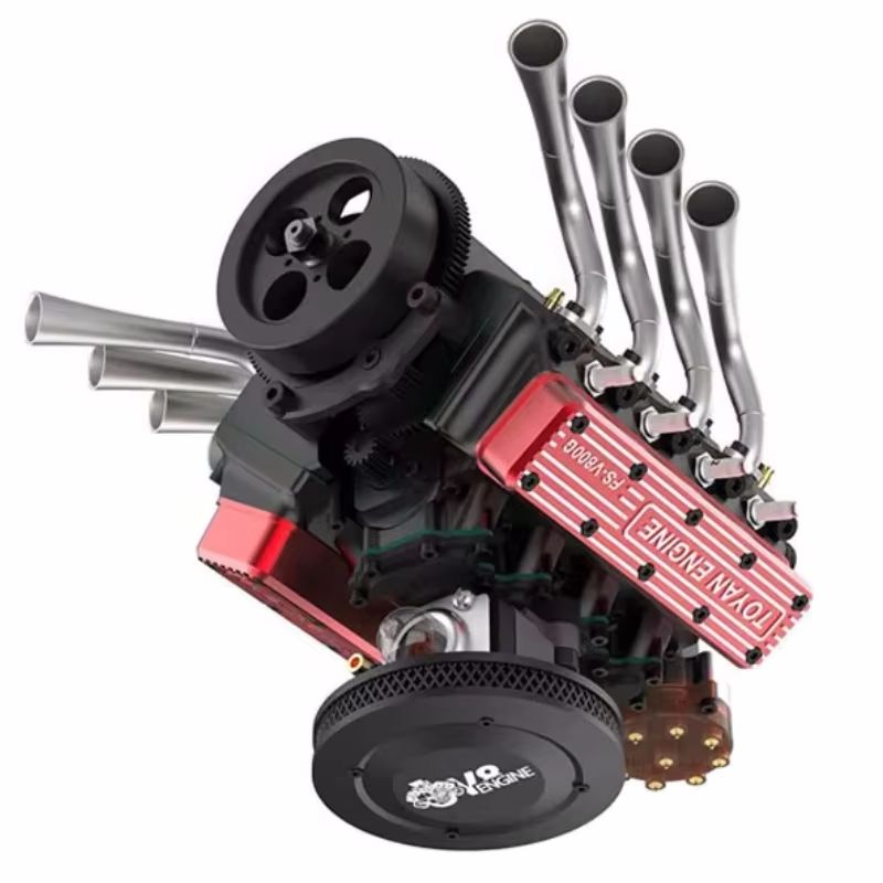 TOYAN V8 ガス4ストロークエンジン 28cc 水冷式 - Model Kit V8 Engine のレビューと価格