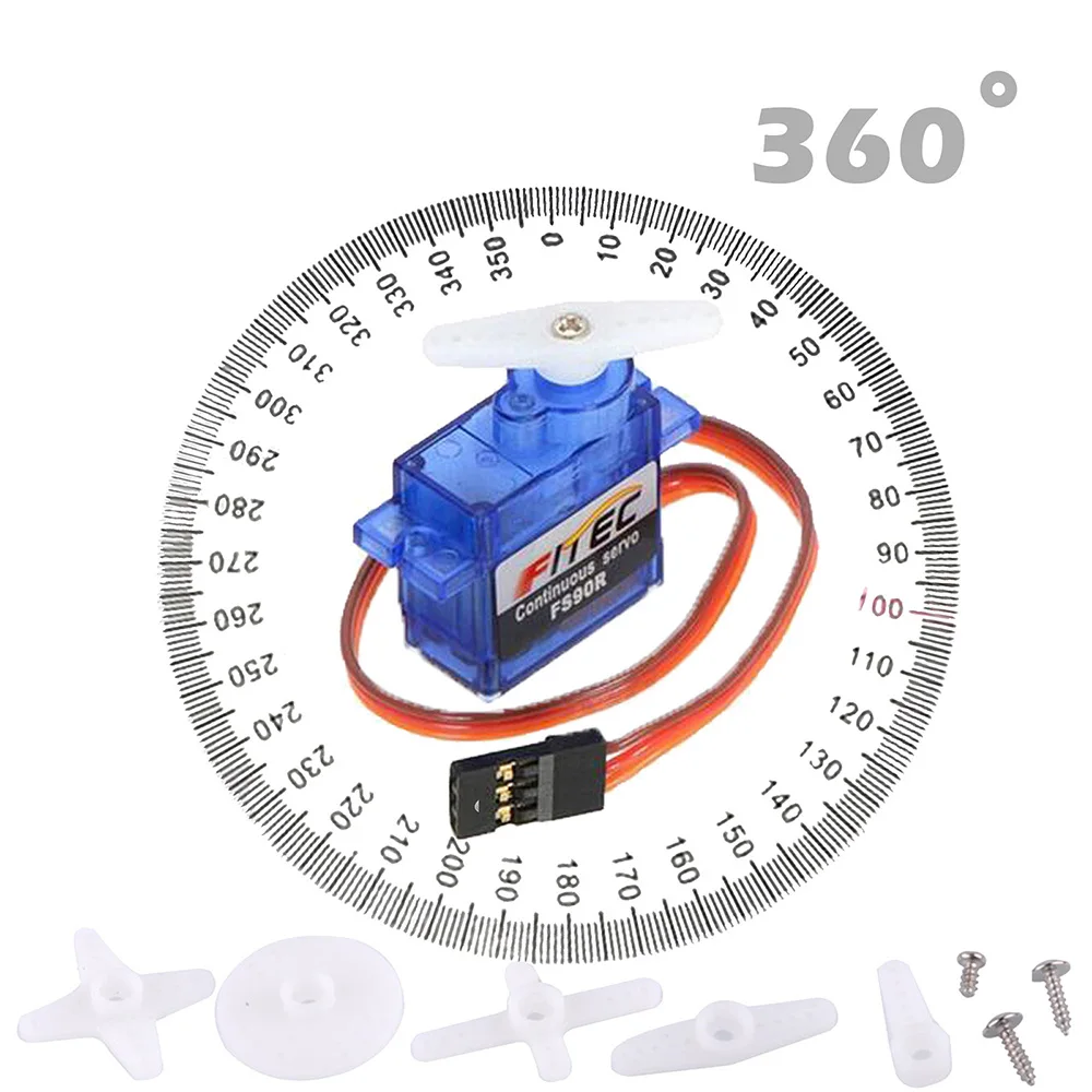 Feetech ミニ FS90R マイクロサーボ 360 度 - Model Kit Ship のレビューと価格