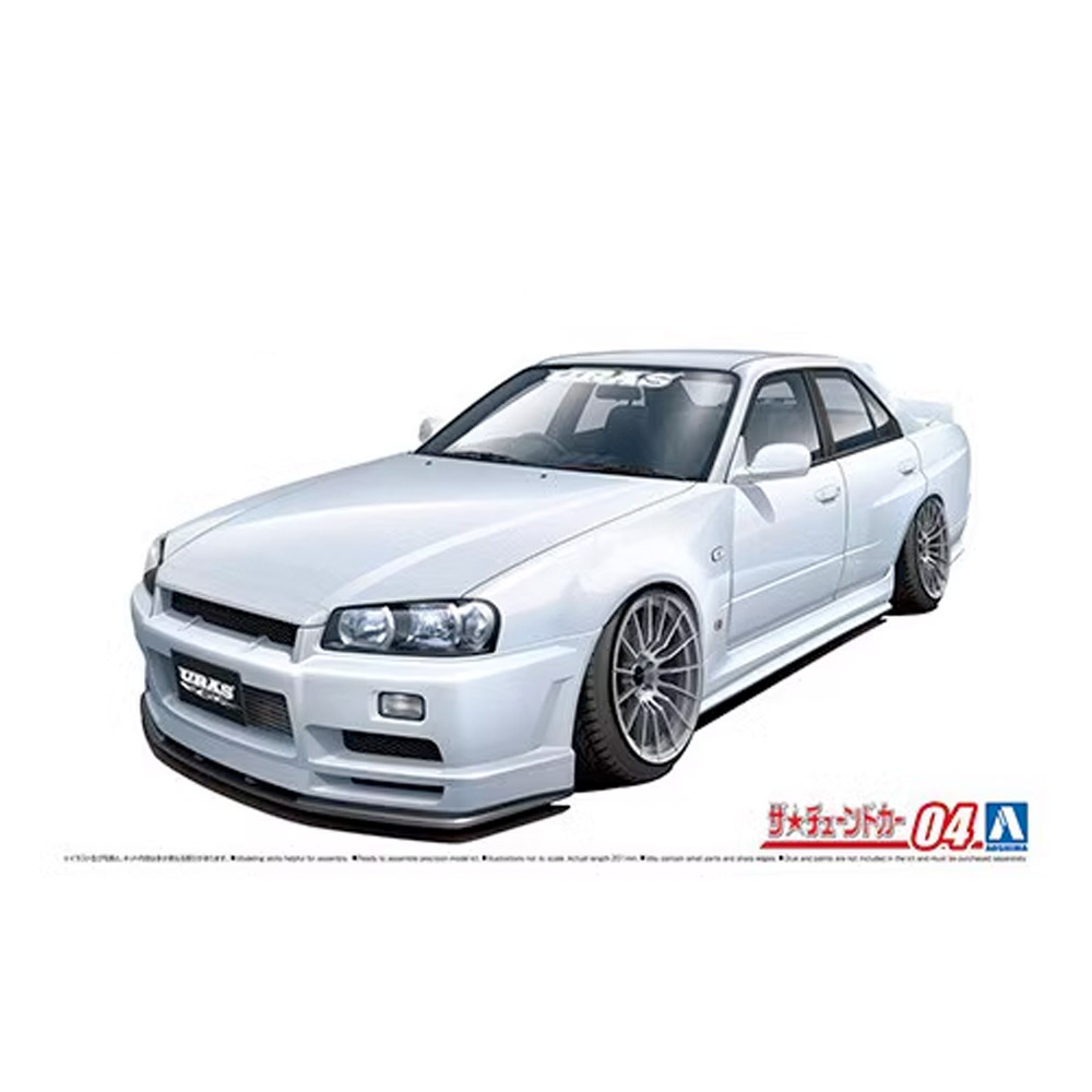 アオシマ 1/24 スケール スカイライン ER34 ウラス - Model Kit Nissan Skyline のレビューと価格