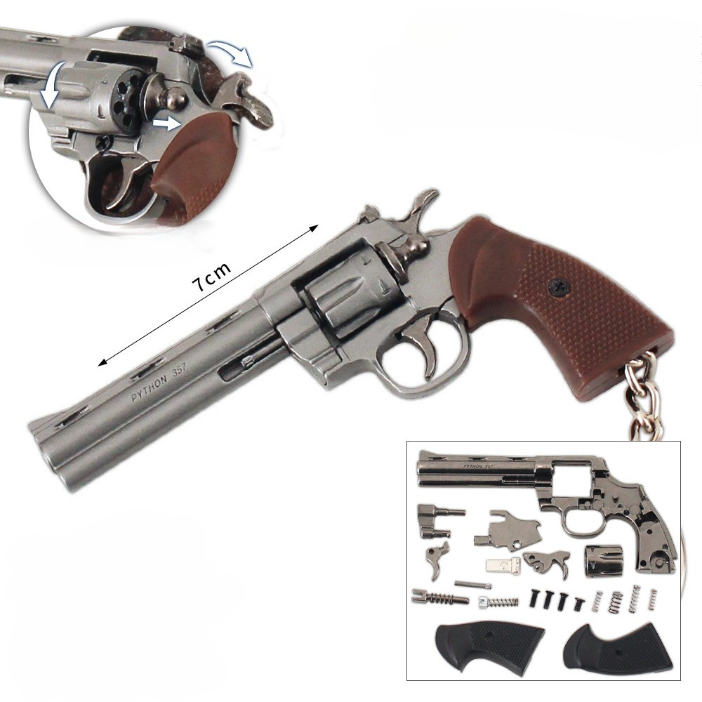 7.3 センチメートル/2.87 インチミニ合金小型銃ペンダ - Model Kit Revolver のレビューと価格