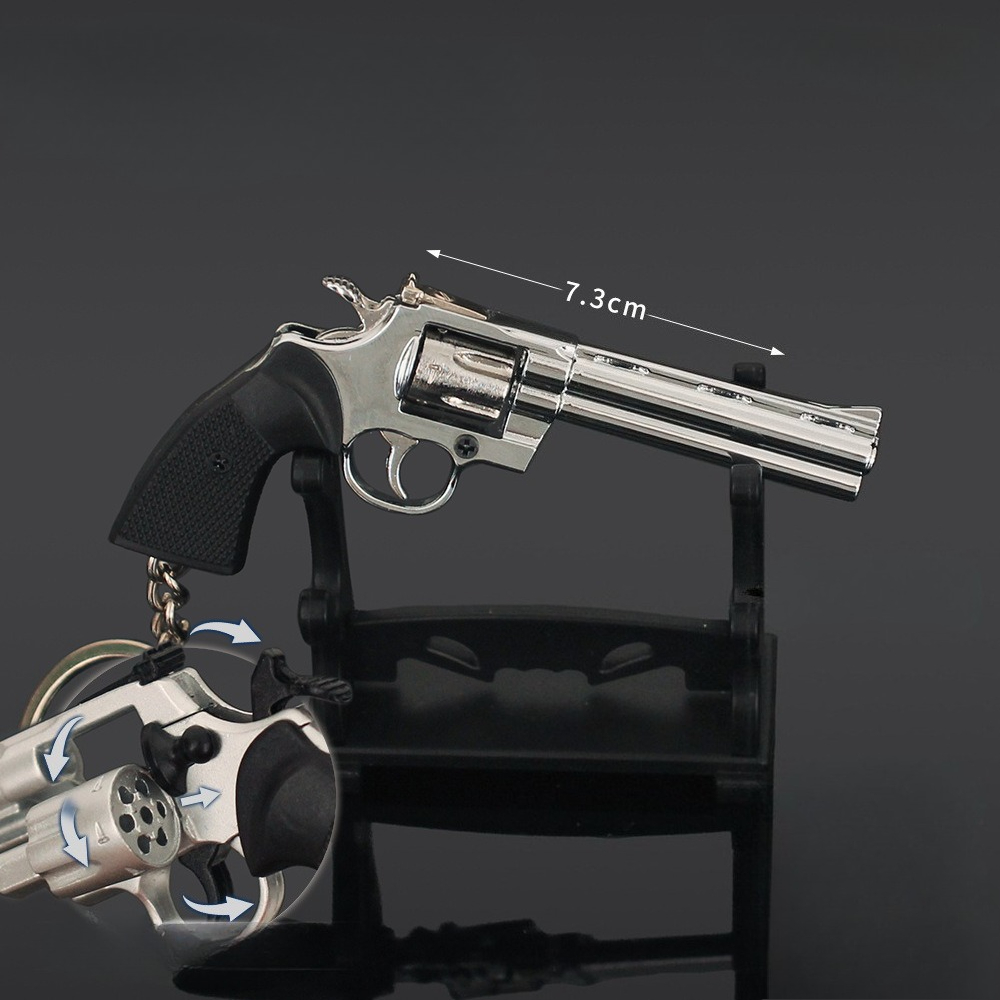 7.3 センチメートル/2.87 インチミニ合金小型銃ペンダ - Model Kit Revolver のレビューと価格