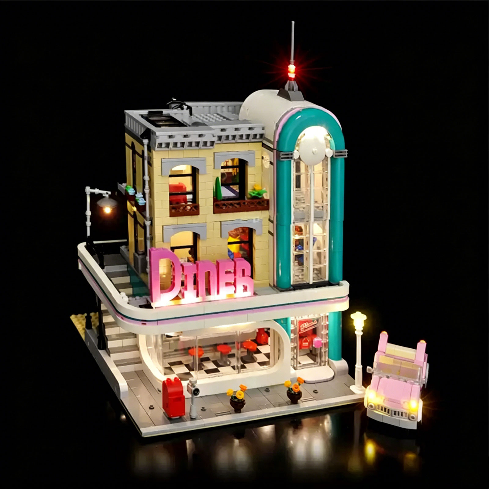 LYBMTWF LED照明キット レゴ10260ノスタルジッ - Model Kit Lego のレビューと価格