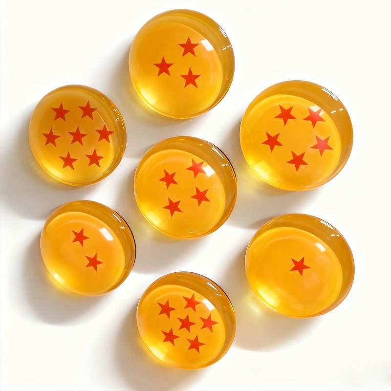 7個入りドラゴンボールZクリスタルボールマグネットセット – - Model Kit Dragon Ball のレビューと価格