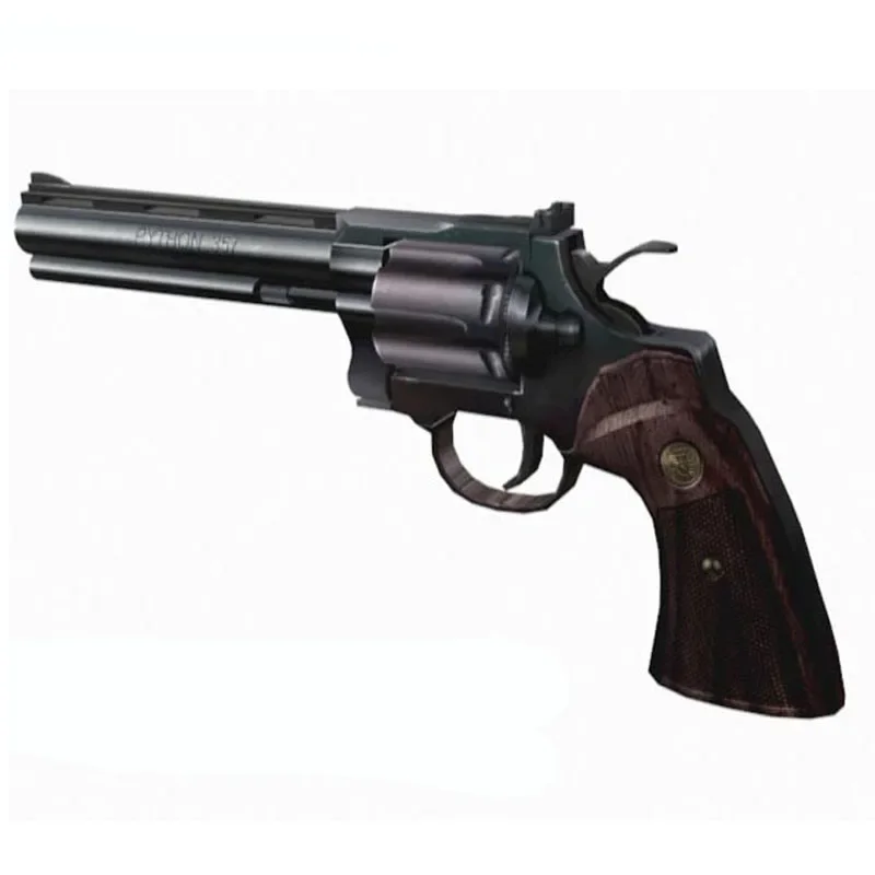 1:1 リボルバー パイソンガン 3D ペーパーモデル DI - Model Kit Revolver のレビューと価格