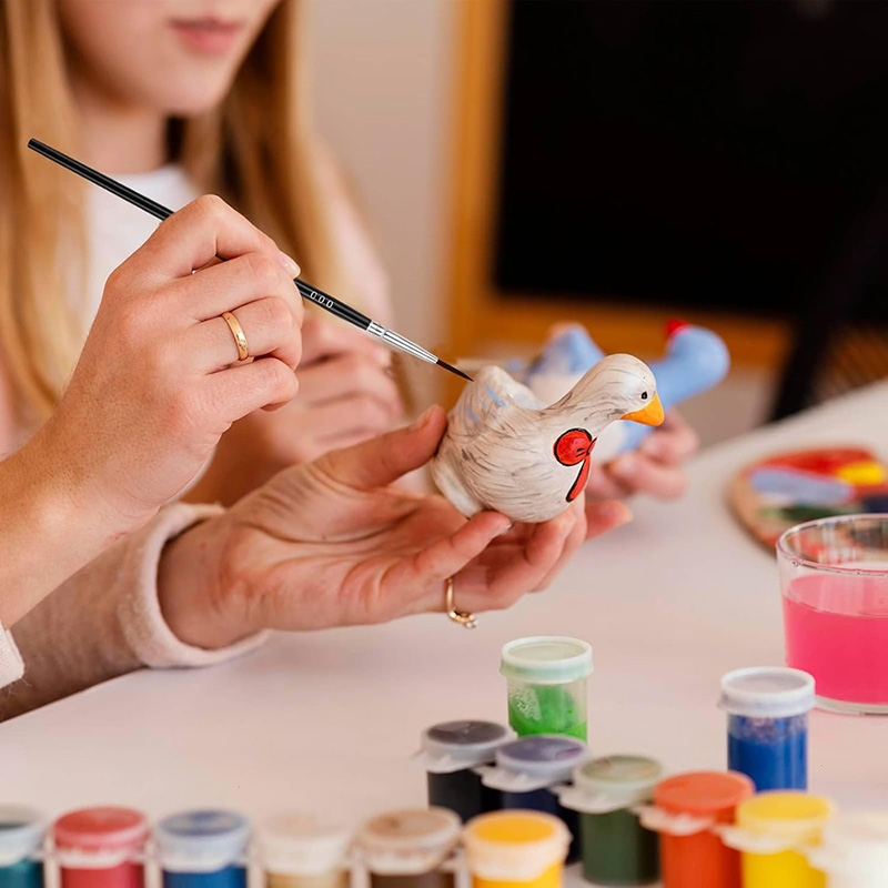 30本入り極細ディテールペイントブラシセット、3サイズのミニ - Model Kit Acrylic Paint のレビューと価格
