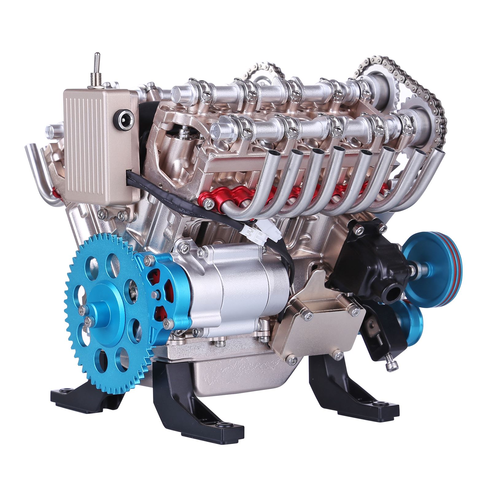 500 + 個 DIY V8 エンジンモデル金属組立キット装 - Model Kit V8 Engine のレビューと価格