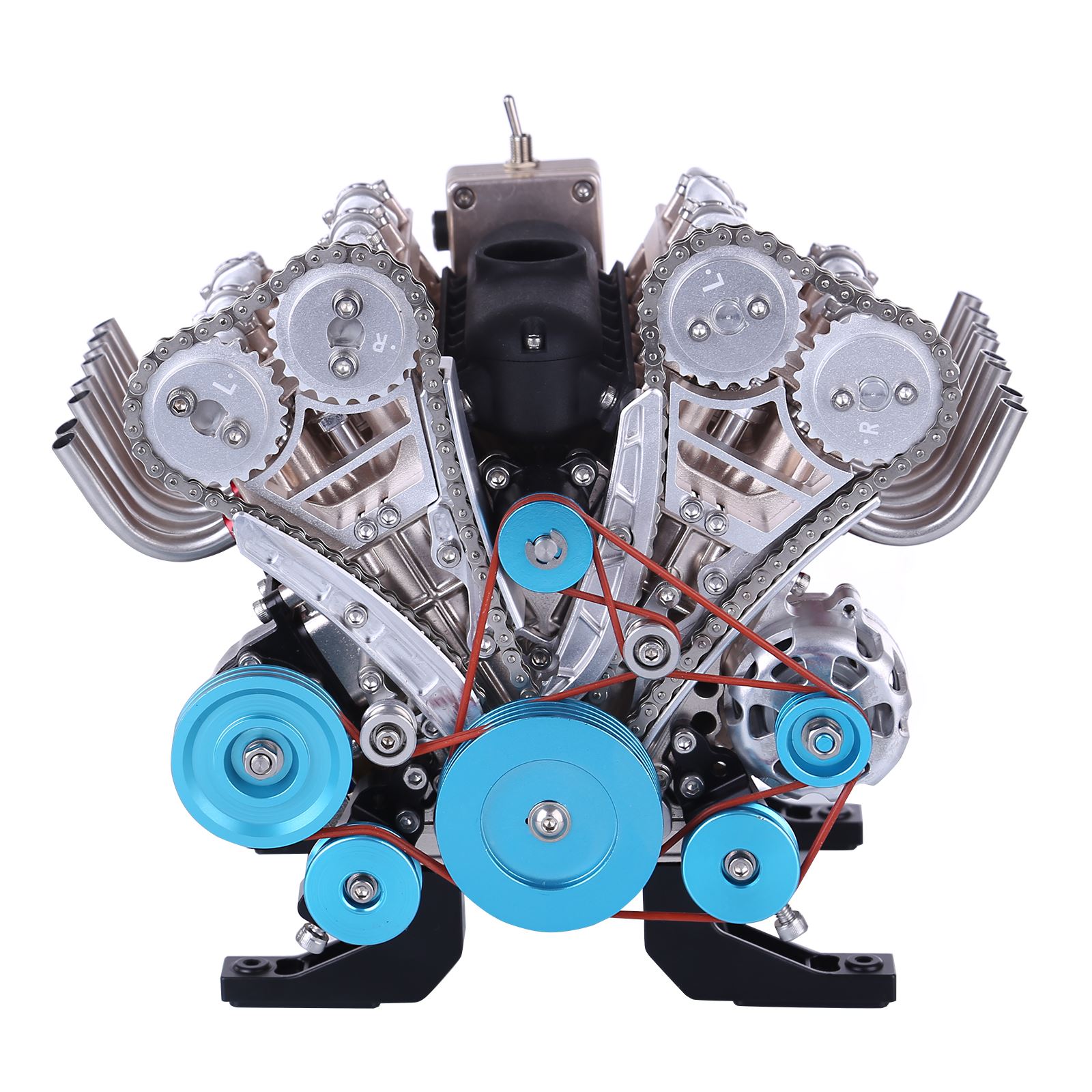 500 + 個 DIY V8 エンジンモデル金属組立キット装 - Model Kit V8 Engine のレビューと価格