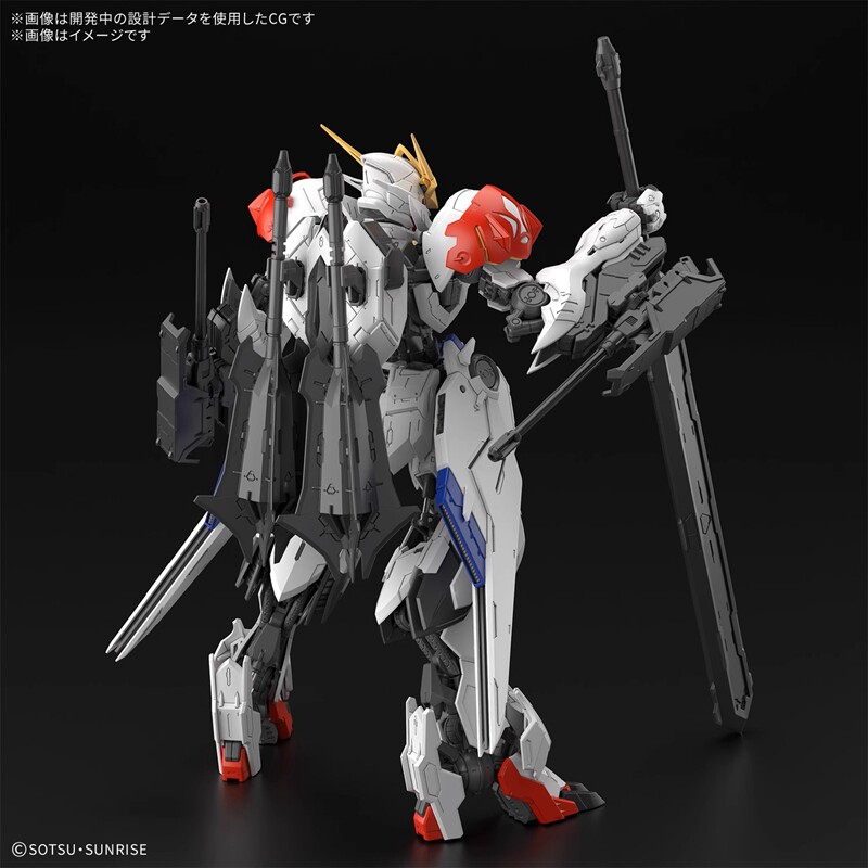 本物のバンダイ MG 1/100 ガンダム バルバトス ルプ - Model Kit Gundam Barbatos のレビューと価格