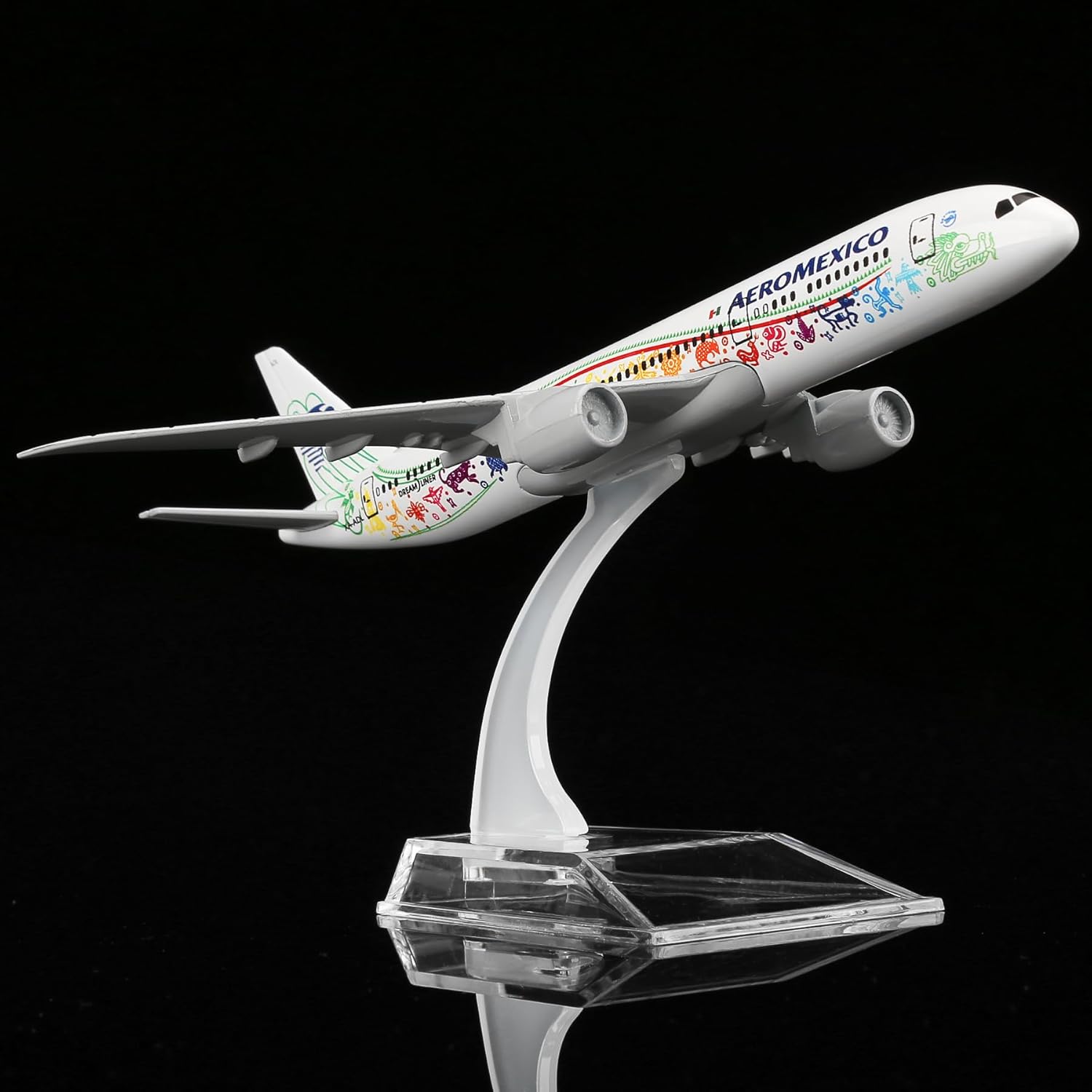 16 センチメートルおもちゃの飛行機モデルエアロメキシコ B - Model Kit Planes のレビューと価格
