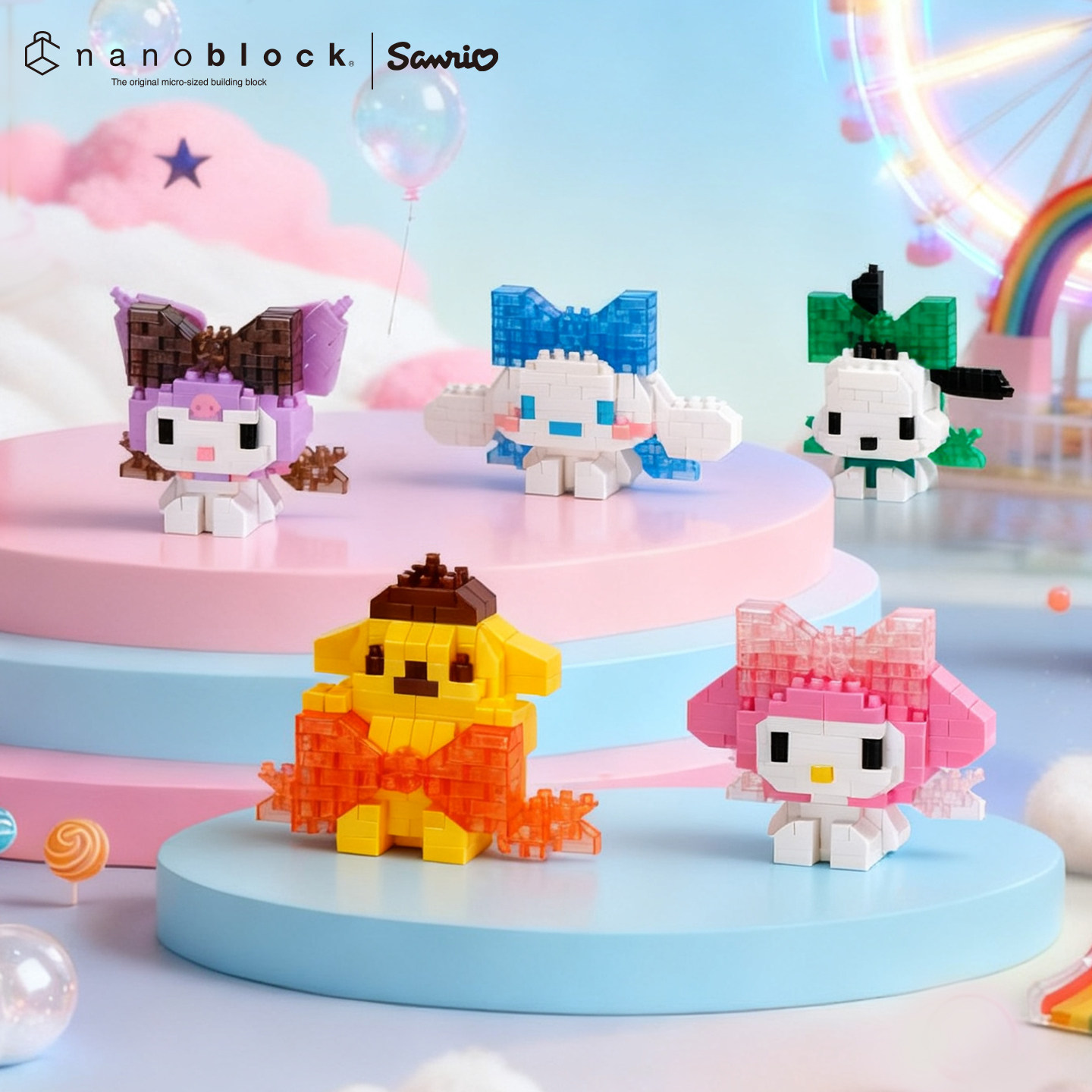 ナノブロック サンリオ マイクロビルディングブロック 正規品 - Model Kit Girl のレビューと価格