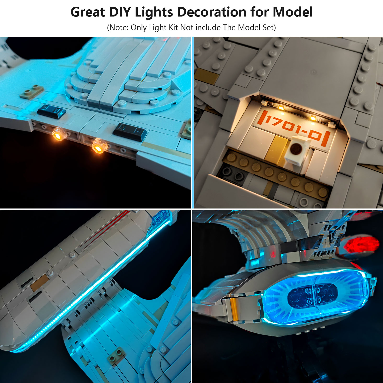 LYBMTWF LED照明キット（レゴ10356用）、スター - Model Kit Lego のレビューと価格