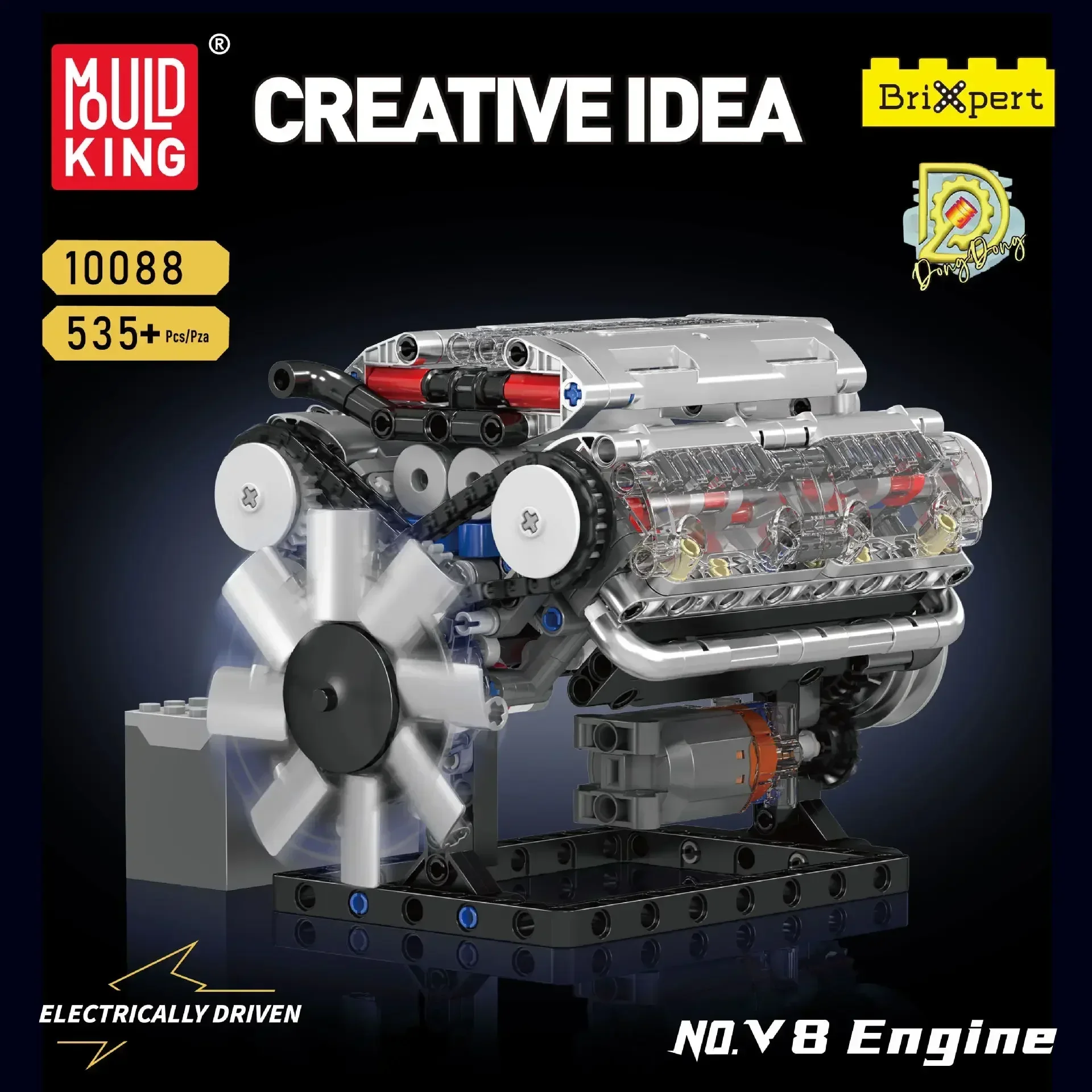 モールドエンジンKing-V8ビルディングブロックセット、バ - Model Kit V8 Engine のレビューと価格