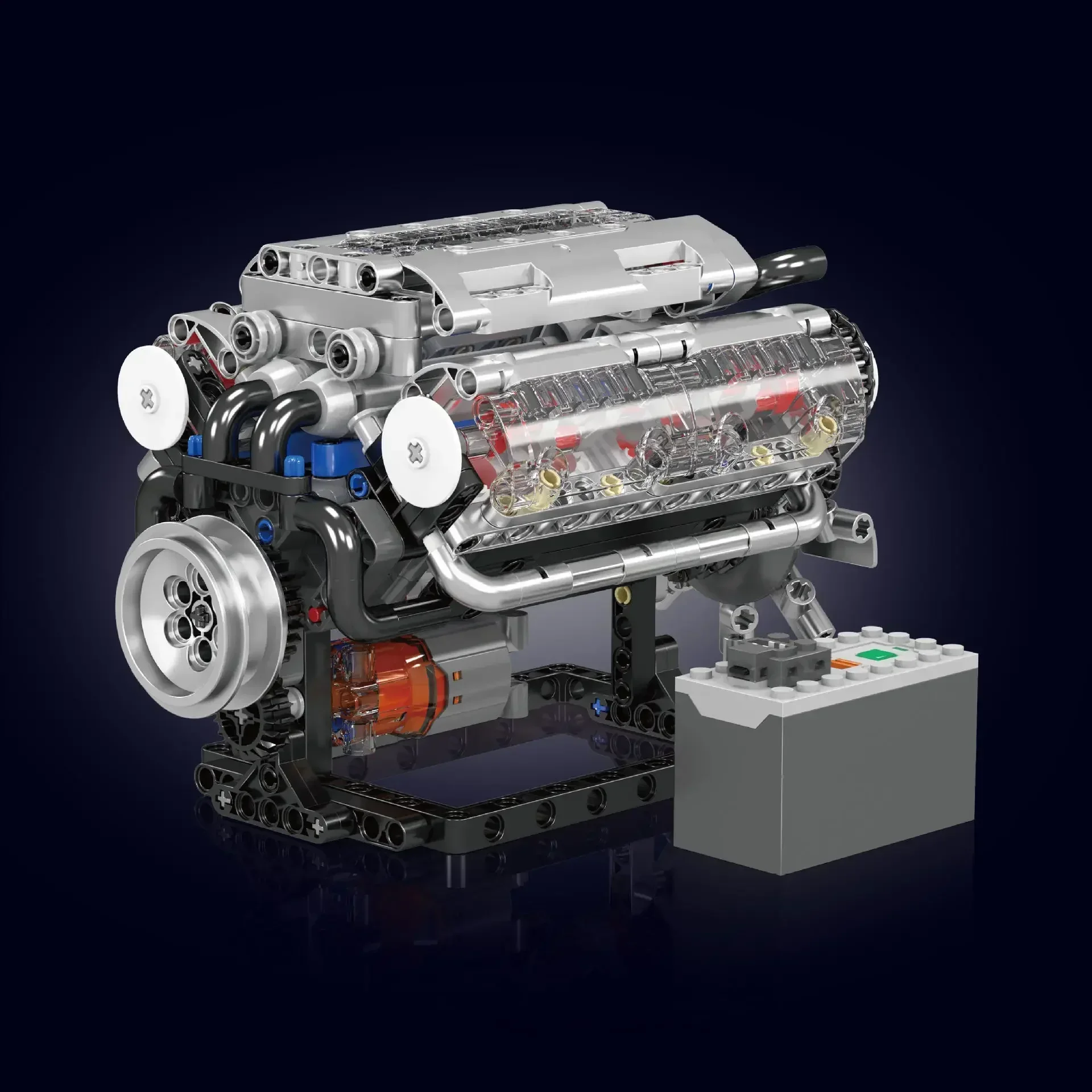 モールドエンジンKing-V8ビルディングブロックセット、バ - Model Kit V8 Engine のレビューと価格