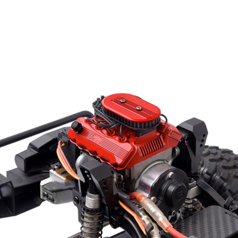 GRC V8エンジンファンラジエーターモーターカバーキットF - Model Kit V8 Engine のレビューと価格